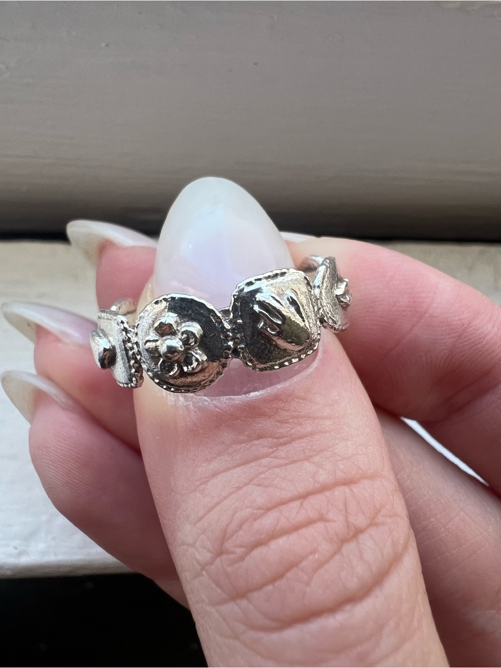 Alex Monroe Jewelry Ex-Voto Gratitude for Nature Ring
